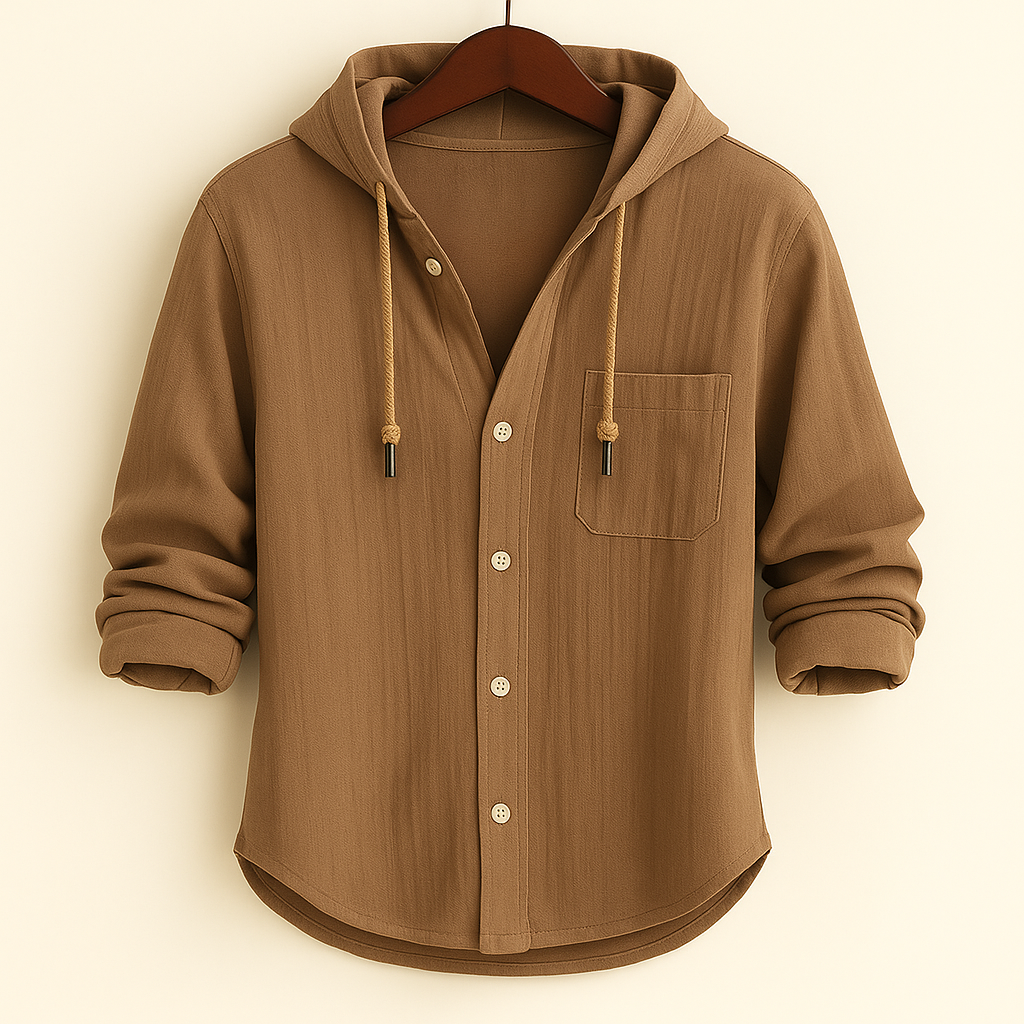 Gianni | Camicia Con Cappuccio Casual