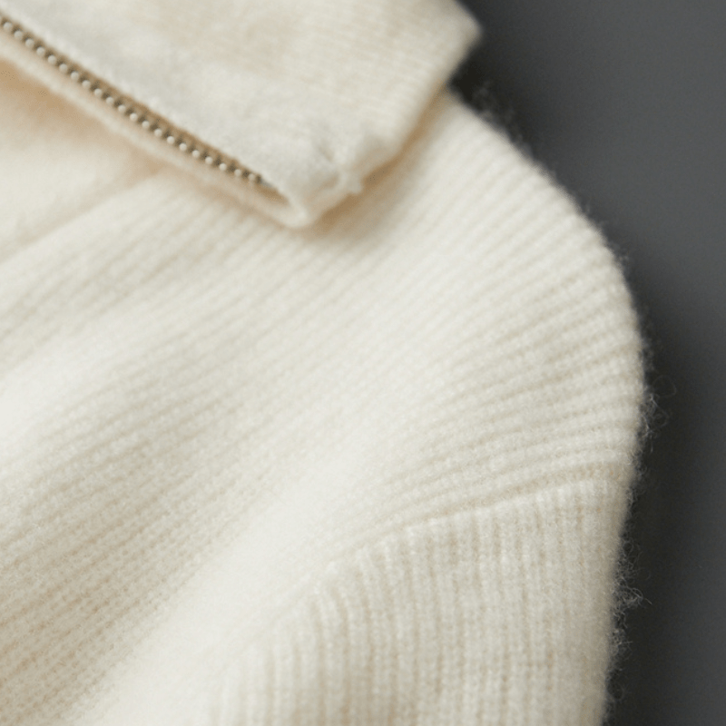 Elliot&Moss™ | Maglione Con Zip A Mezza Lunghezza