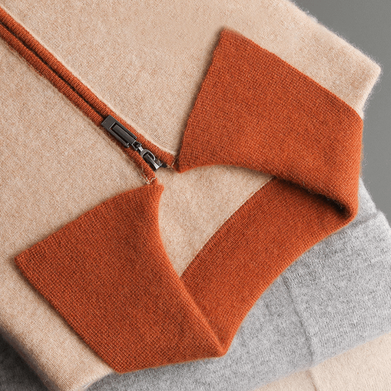 Elliot&Moss™ | Maglione Con Colletto A Contrasto