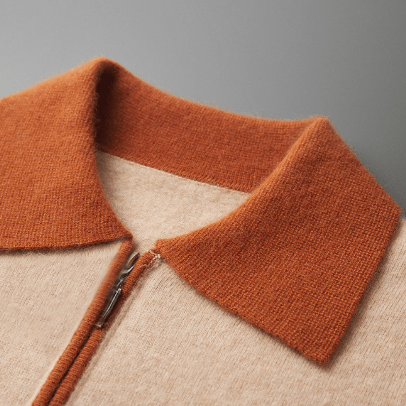 Elliot&Moss™ | Maglione Con Colletto A Contrasto
