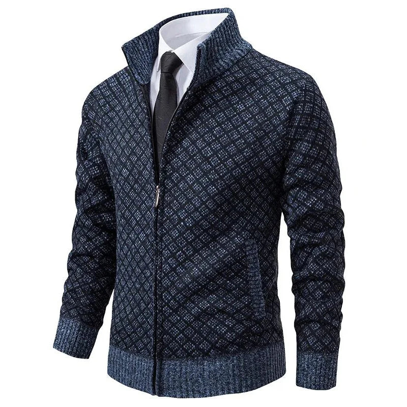 Anton | Cardigan Con Motivo Geometrico