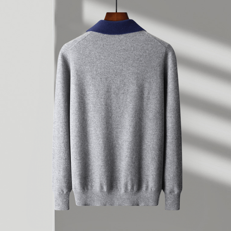 Elliot&Moss™ | Maglione Con Colletto A Contrasto