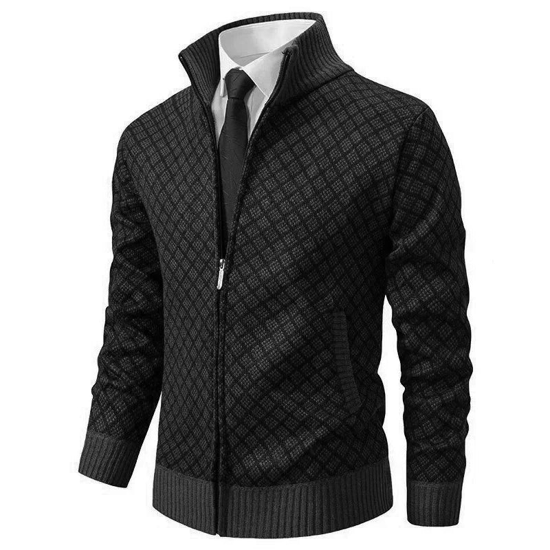 Anton | Cardigan Con Motivo Geometrico