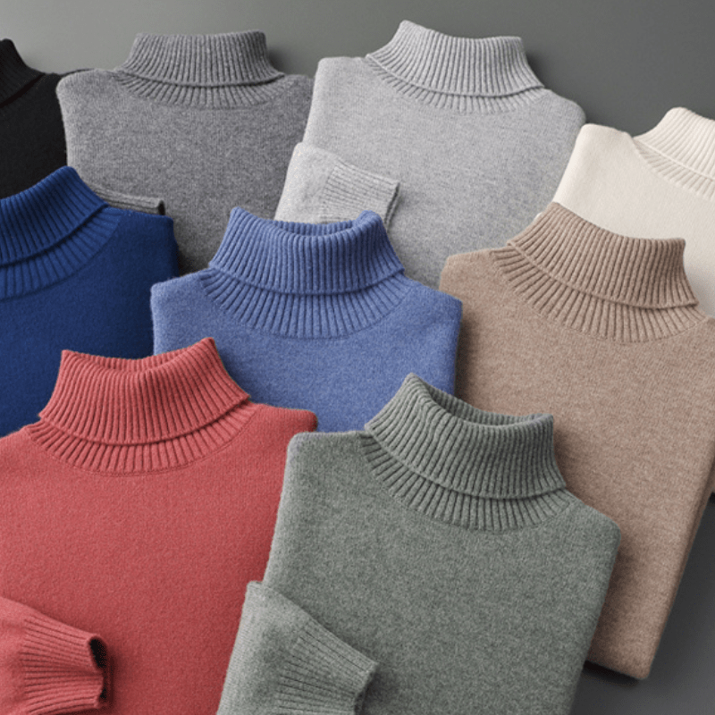 Elliot&Moss™ | Wool Turtleneck Sweater