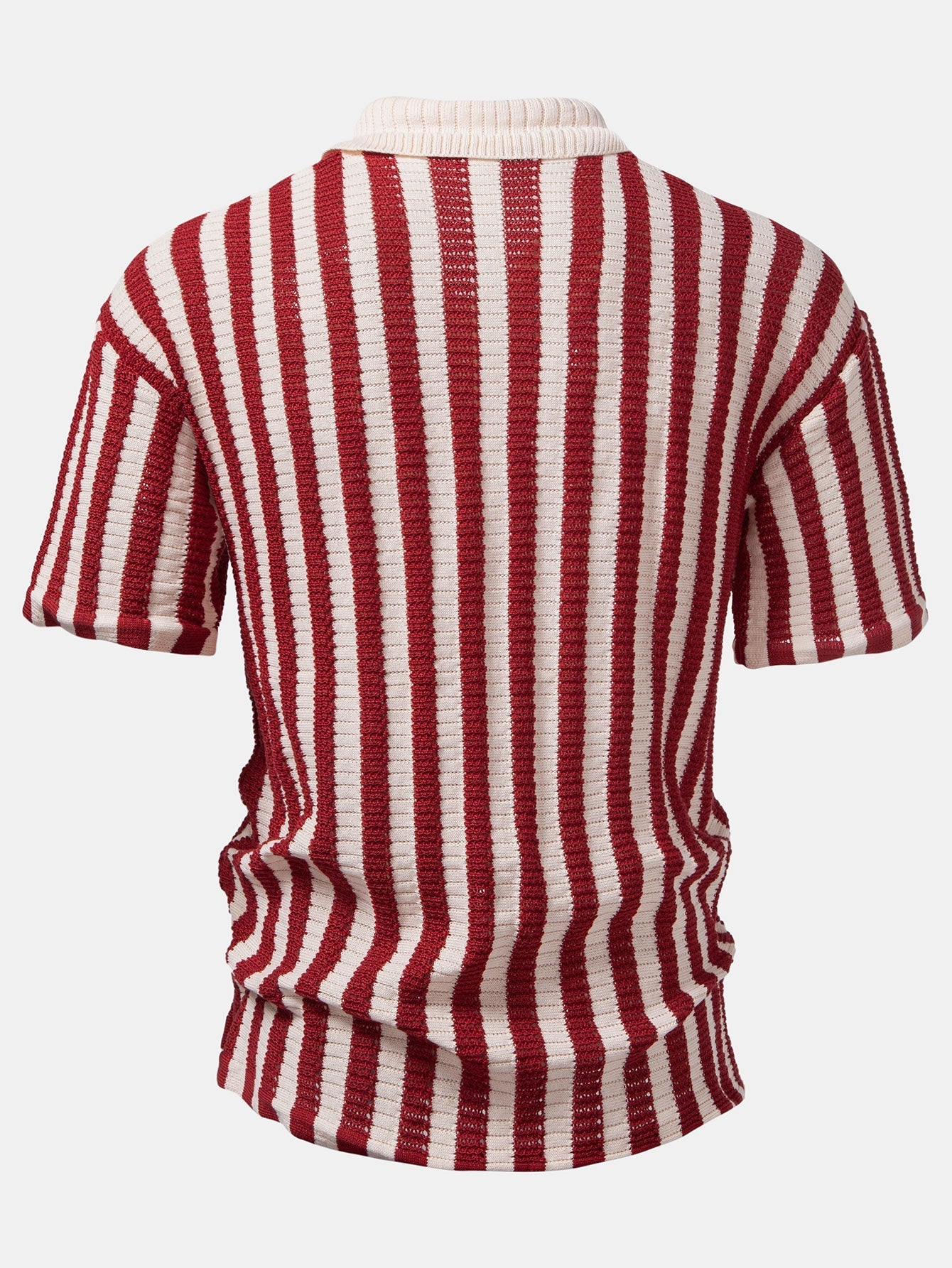 CAMICIA A RIGHE CON SPALLE CADENTI