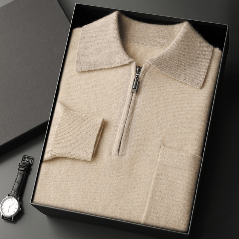 Elliot&Moss™ | Maglione Con Colletto A Contrasto