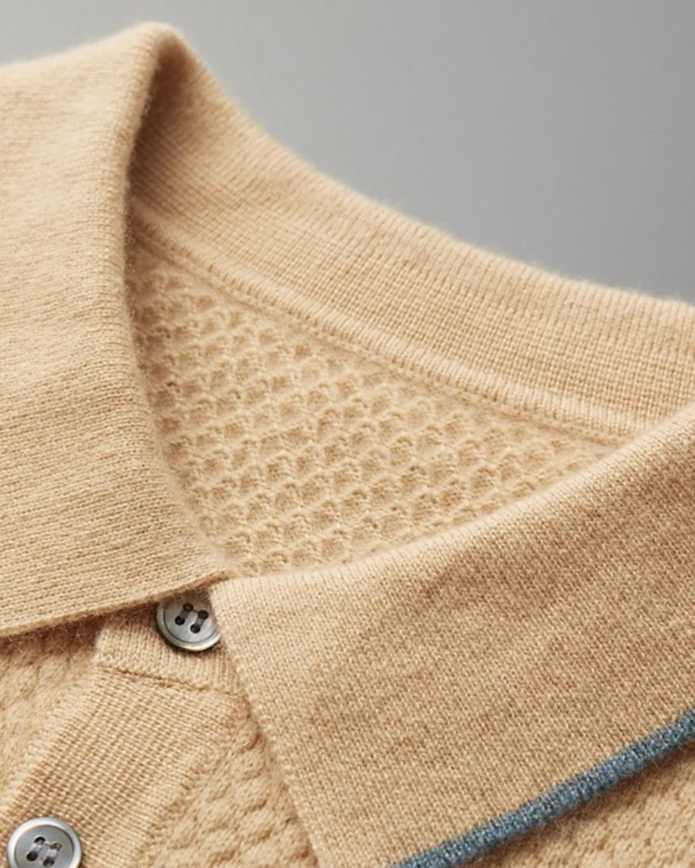 Elliot&Moss™ | Polo In Maglia Con Bottoni