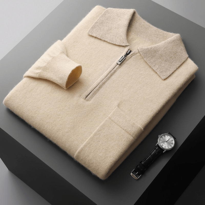 Elliot&Moss™ | Maglione Con Colletto A Contrasto