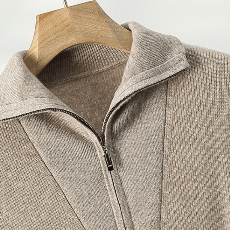 Elliot&Moss™ | Maglione Con Zip A Mezza Lunghezza