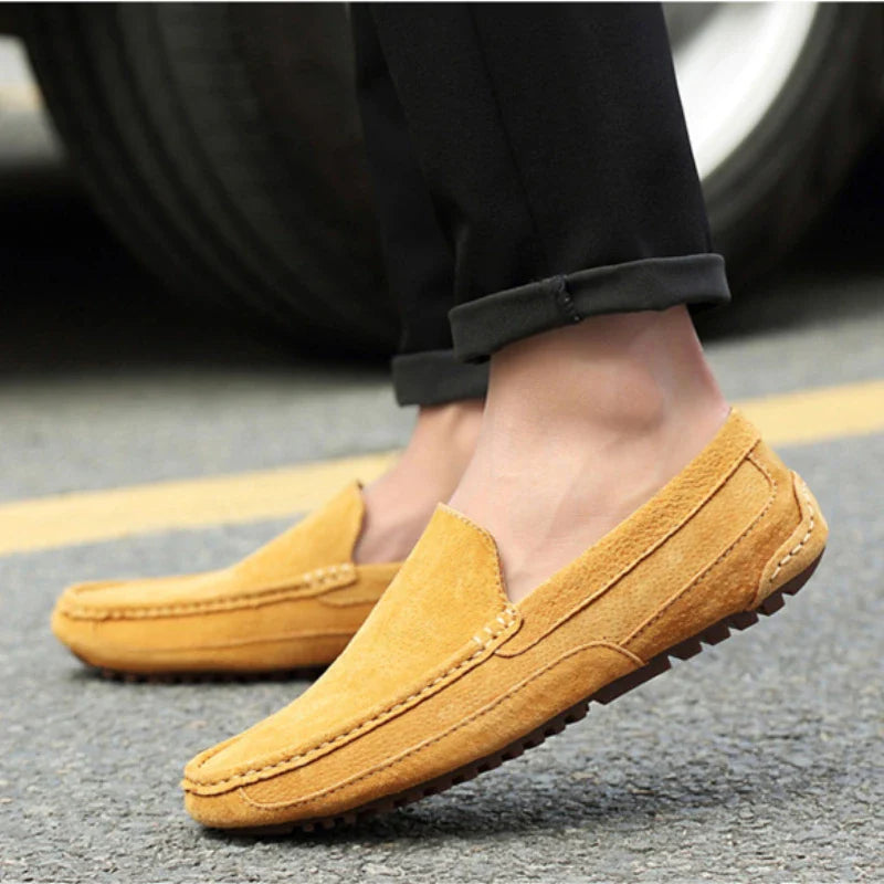 Elliot&Moss™ | Mocassini Scamosciati Leggeri