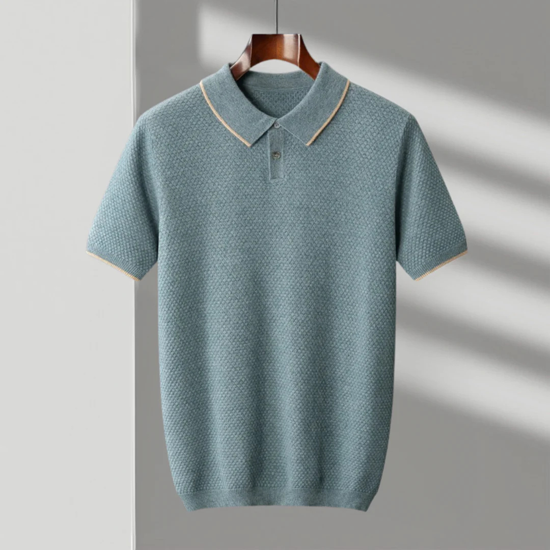 Elliot&Moss™ | Polo In Maglia Con Bottoni
