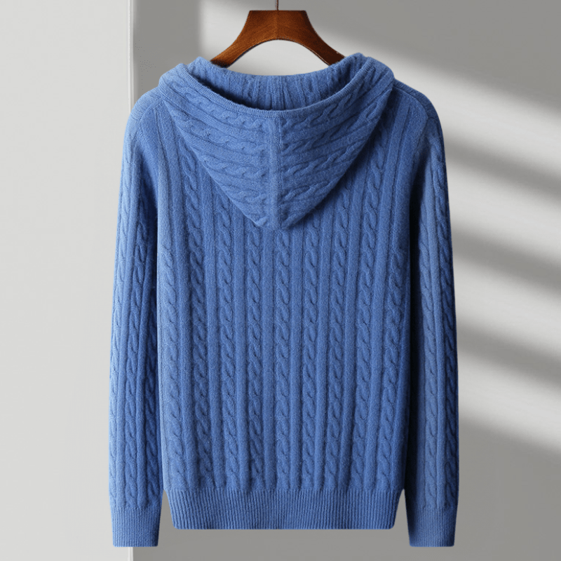 Elliot&Moss™ | Cardigan Con Cappuccio E Zip