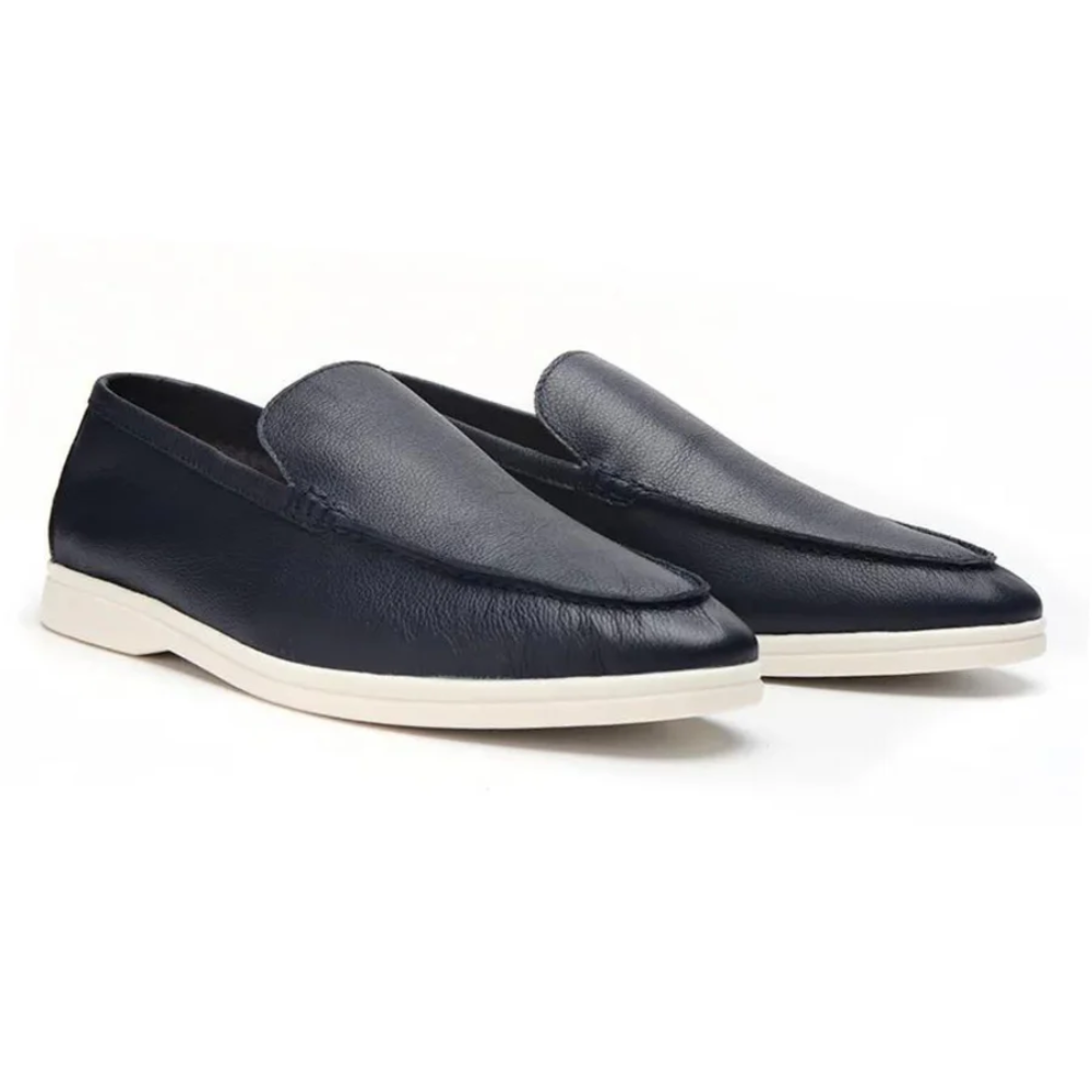 Elliot&Moss™  Mocassini In Pelle Casual