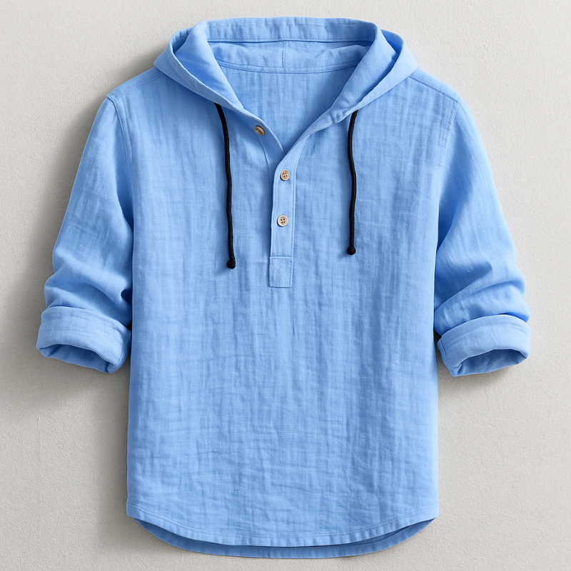 Enzo | Camicia Con Cappuccio Casual