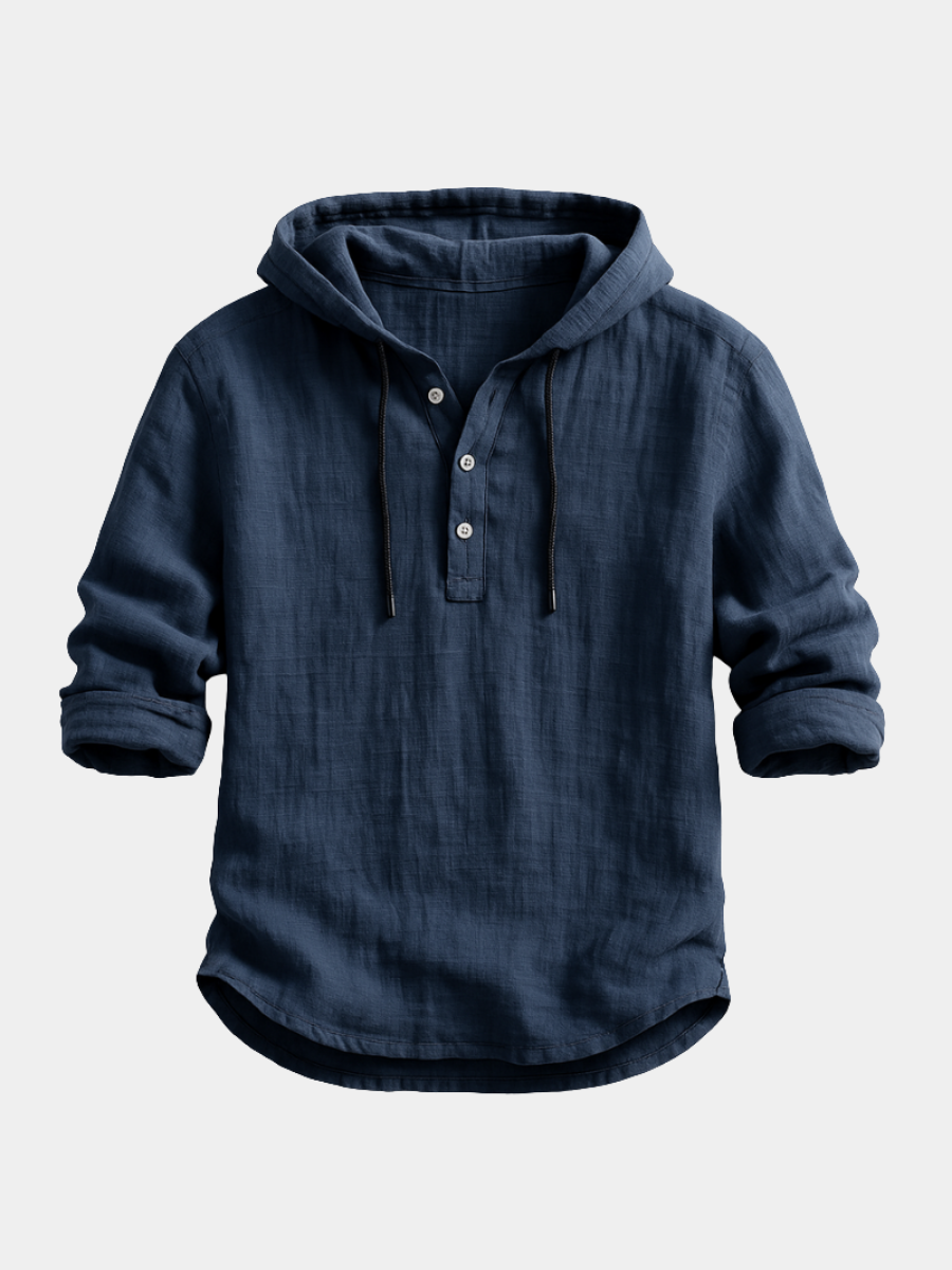 Enzo | Camicia Con Cappuccio Casual