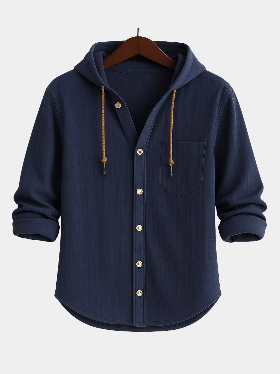 Gianni | Camicia Con Cappuccio Casual