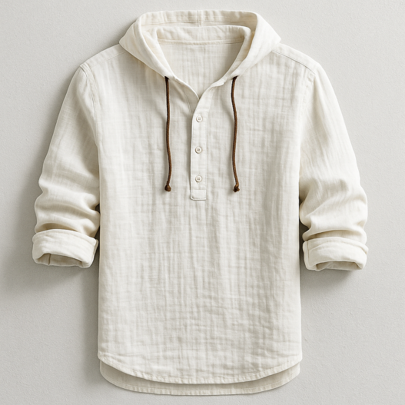 Enzo | Camicia Con Cappuccio Casual