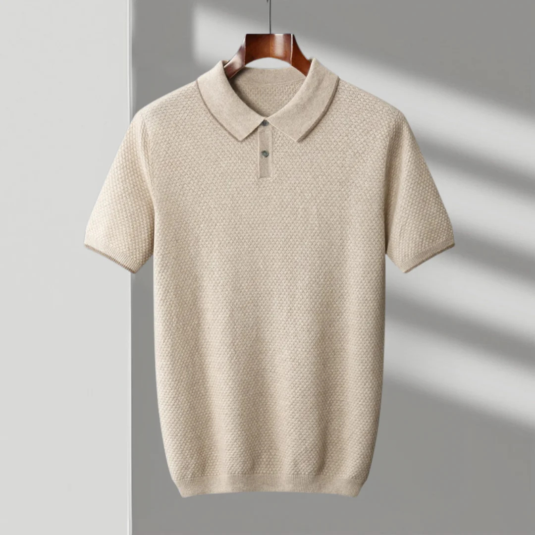 Elliot&Moss™ | Polo In Maglia Con Bottoni