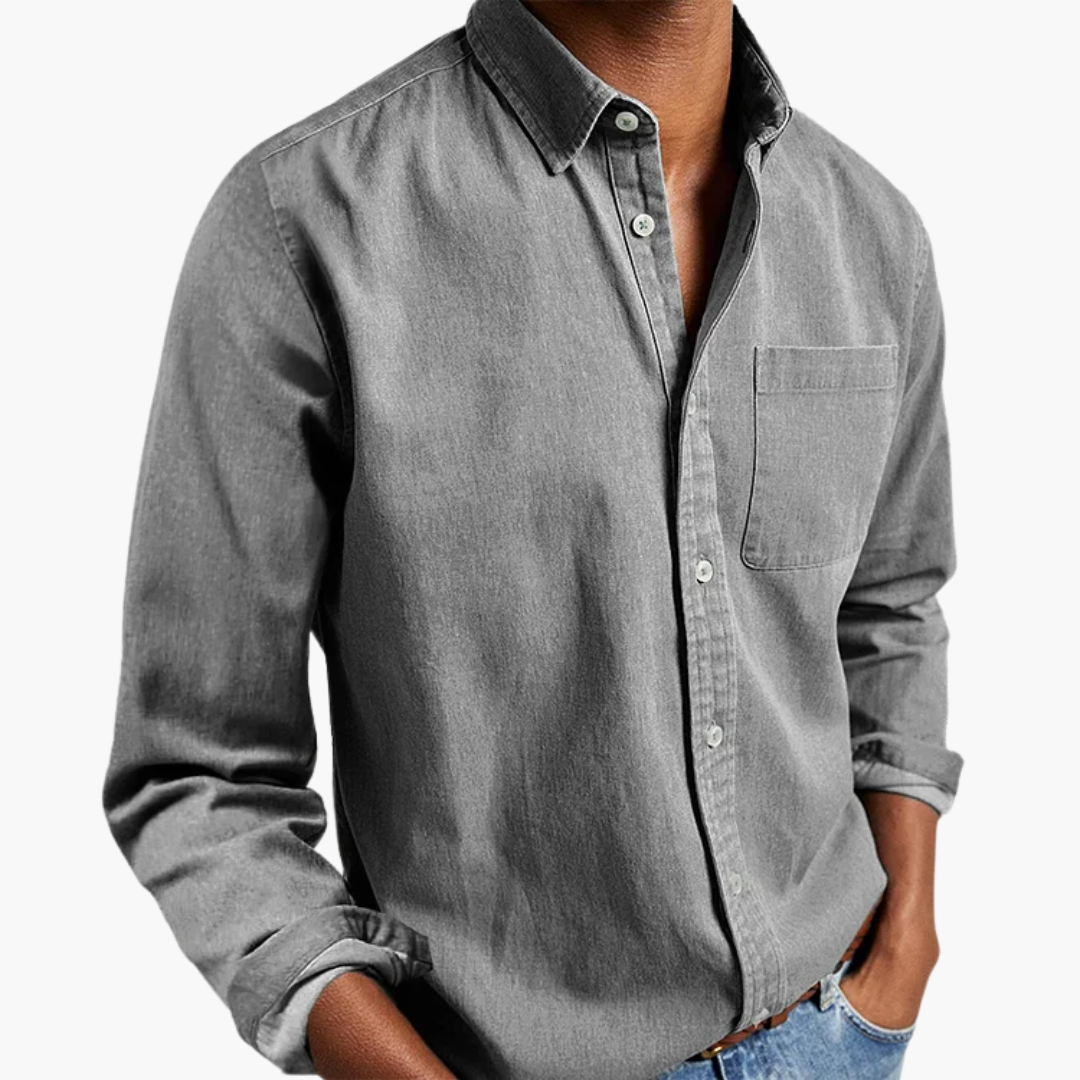 Levi | Camicia Classica In Denim Leggero