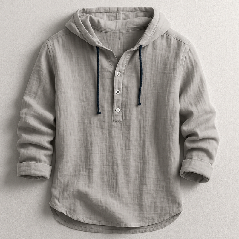 Enzo | Camicia Con Cappuccio Casual