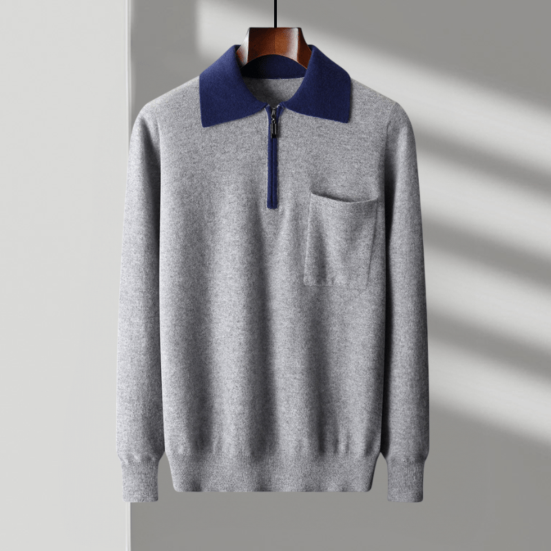 Elliot&Moss™ | Maglione Con Colletto A Contrasto