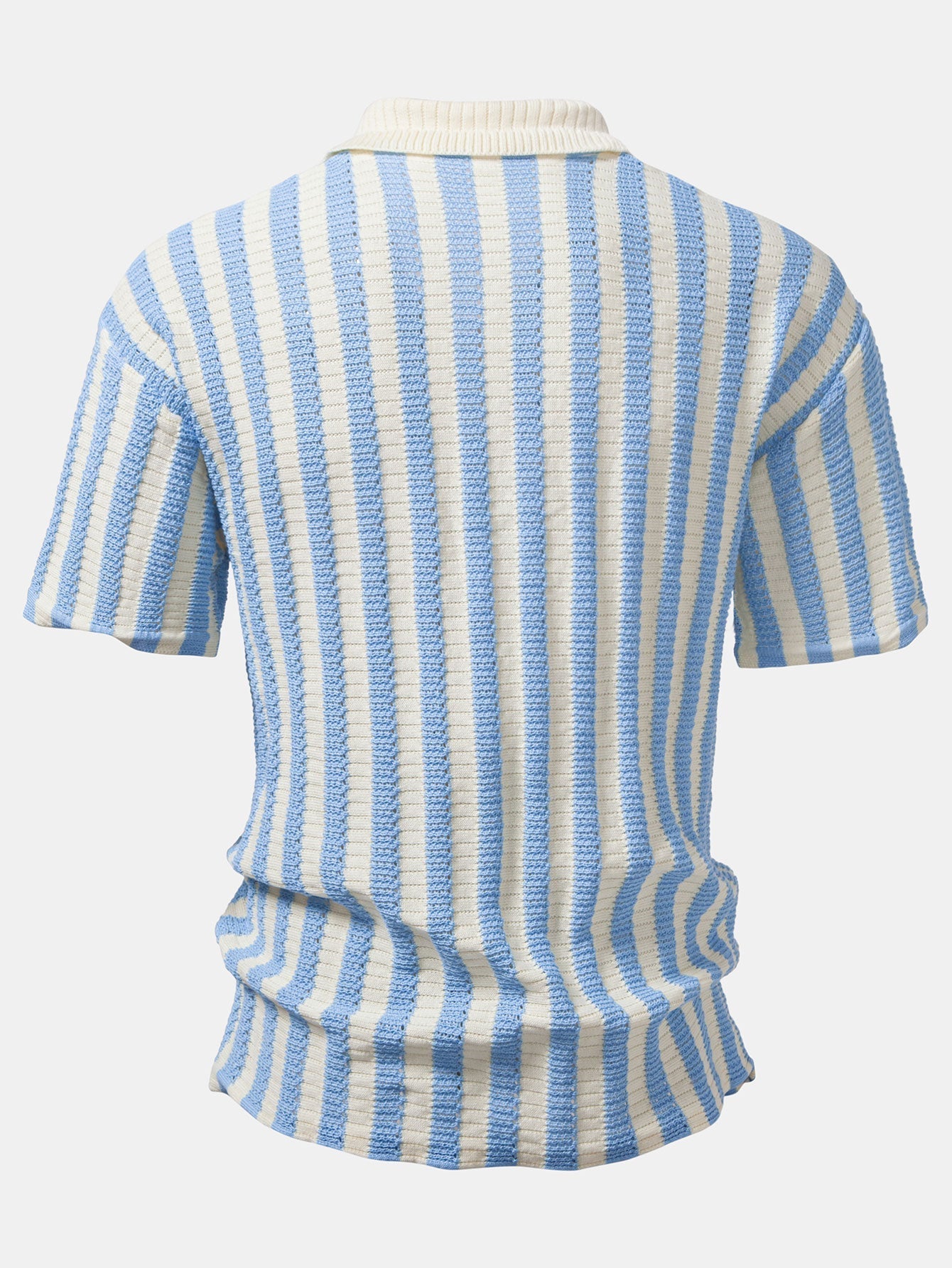 CAMICIA A RIGHE CON SPALLE CADENTI