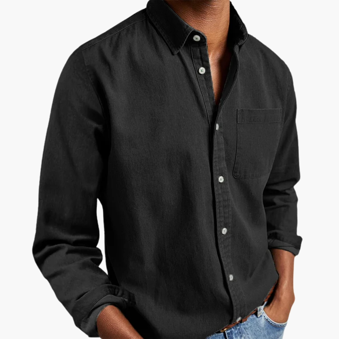 Levi | Camicia Classica In Denim Leggero