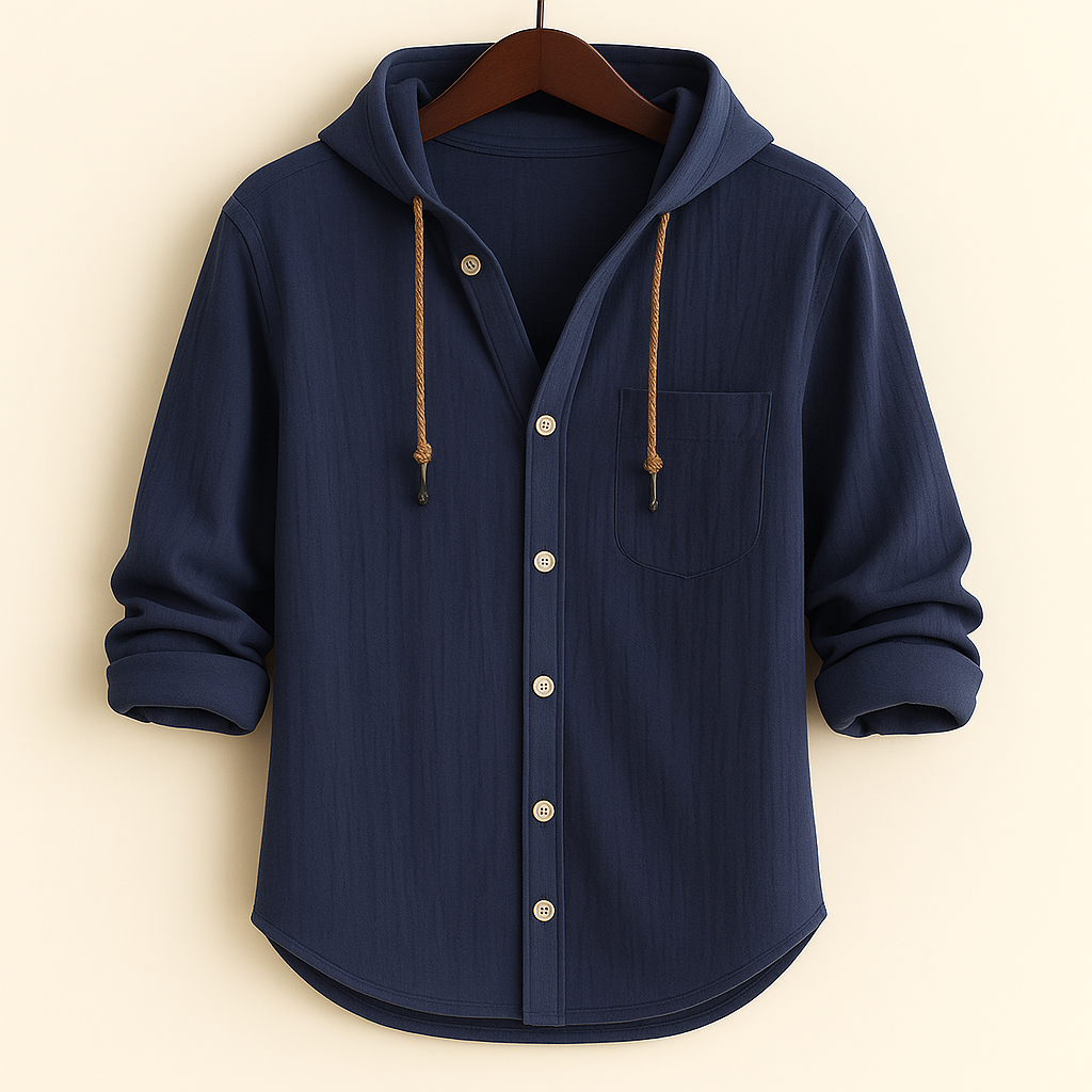 Gianni | Camicia Con Cappuccio Casual