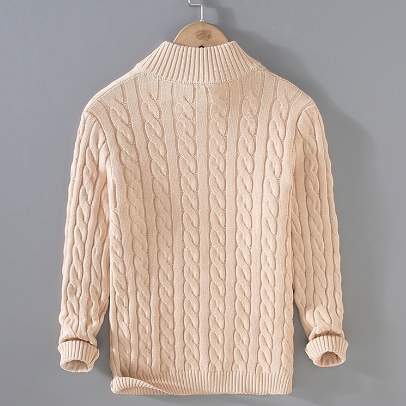 Elliot&Moss™ | Maglione Treccia Con Zip