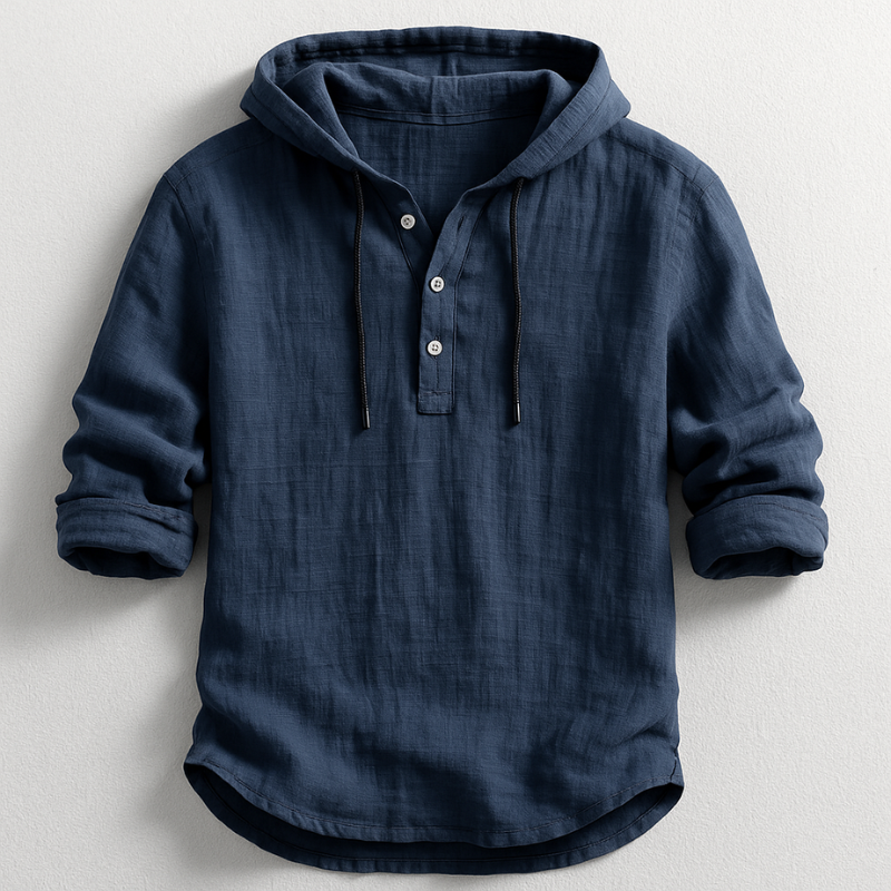 Enzo | Camicia Con Cappuccio Casual