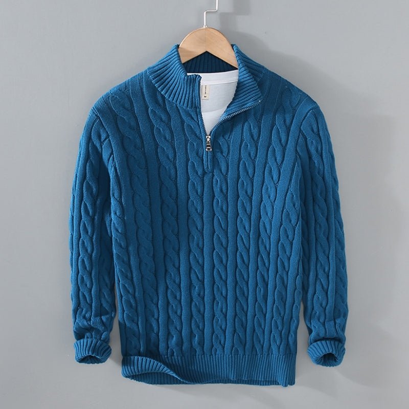 Elliot&Moss™ | Maglione Treccia Con Zip