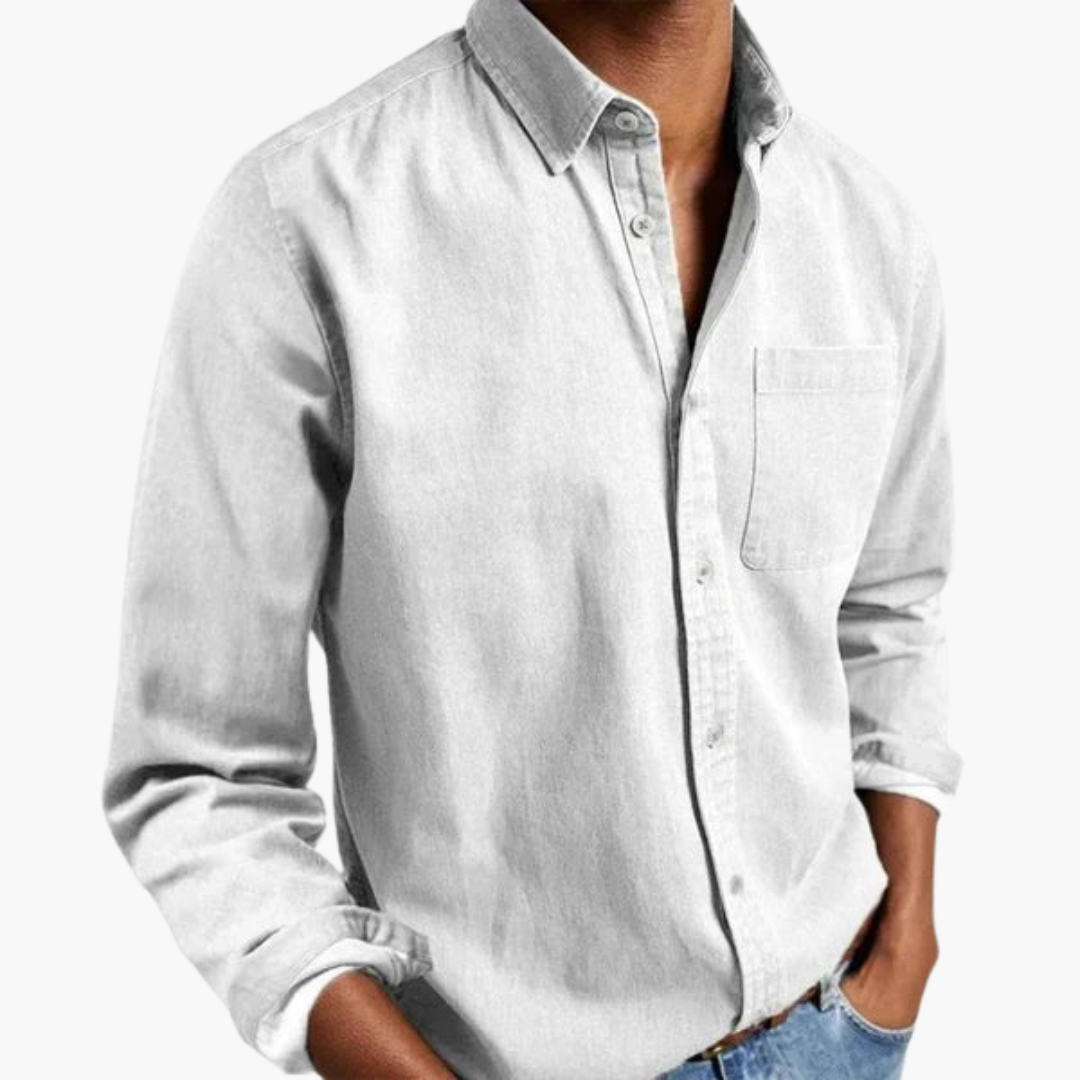 Levi | Camicia Classica In Denim Leggero
