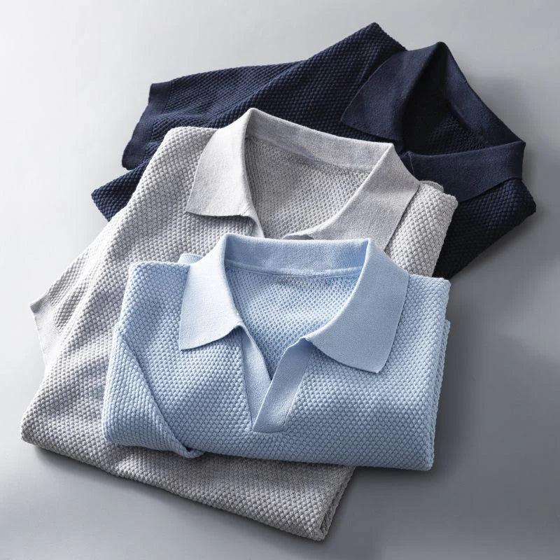 Elliot&Moss™ | Polo Maglia Testurizzata