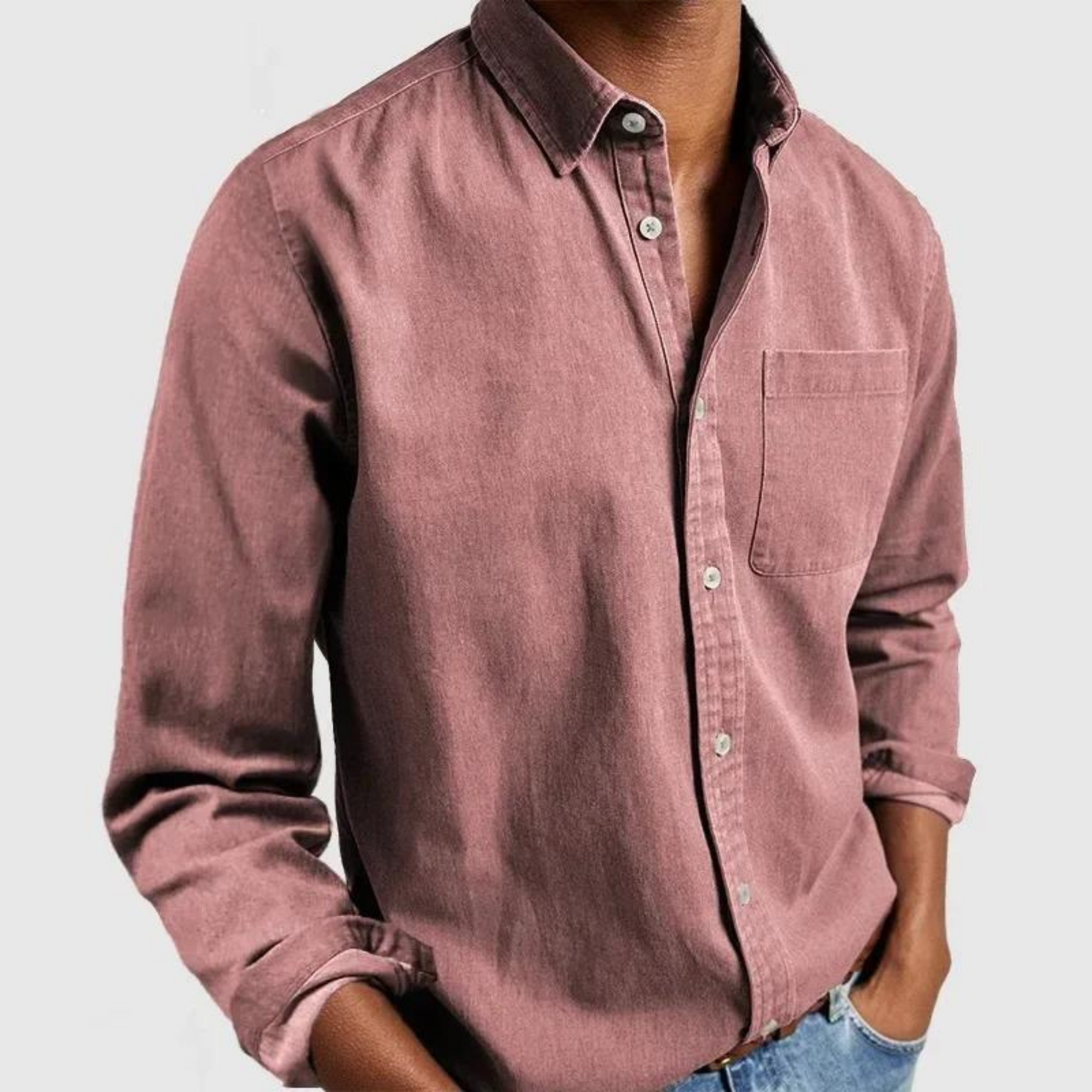 Levi | Camicia Classica In Denim Leggero