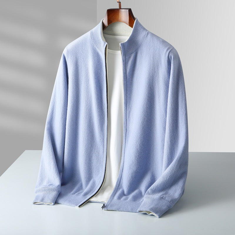 Pauletto | Maglia Zip In Cashmere