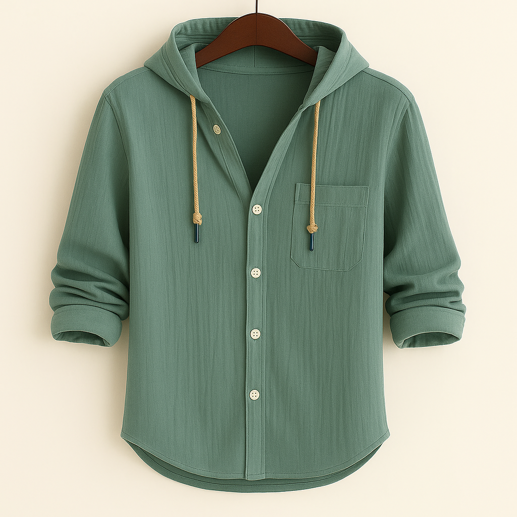 Gianni | Camicia Con Cappuccio Casual